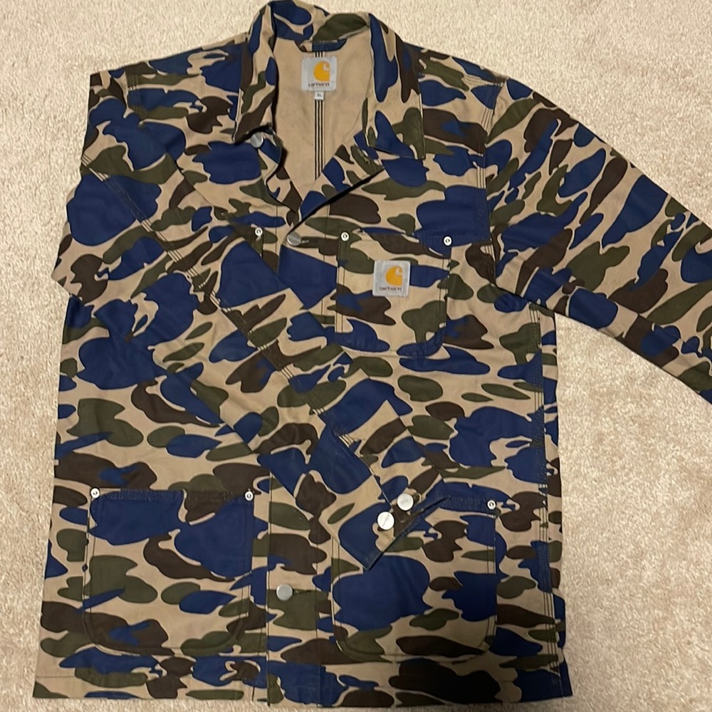 Carhartt WIP Michigan Chore Coat
Camo Overshirt Jacket